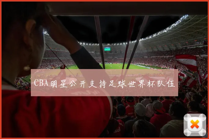 CBA明星公开支持足球世界杯队伍